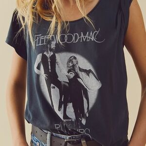 We The Free Black Fleetwood Mac Graphic Tee